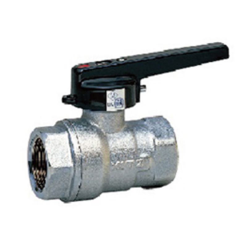 GTJSM LPガス消費設備用ボールガス栓(メーター用･メッキ･2重ロック(閉))