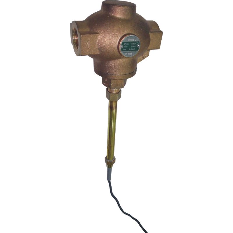 スパイラックス･サーコ KA51-SA121 油圧式温調弁(加熱) T105(40~105℃) リード2m