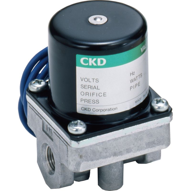 CKD 直動式2ポート電磁弁(マルチフィット[[R中]]) ( FFB-5108A7H3R3-P