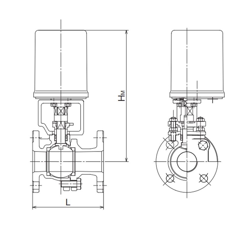 バルブを豊富に在庫｜桑名金属工業 5EM2F0B2 ハイトルク マレブル電動ボール弁(F型・AC200・フルボア・10K): バルブ｜イシグロ  webstation