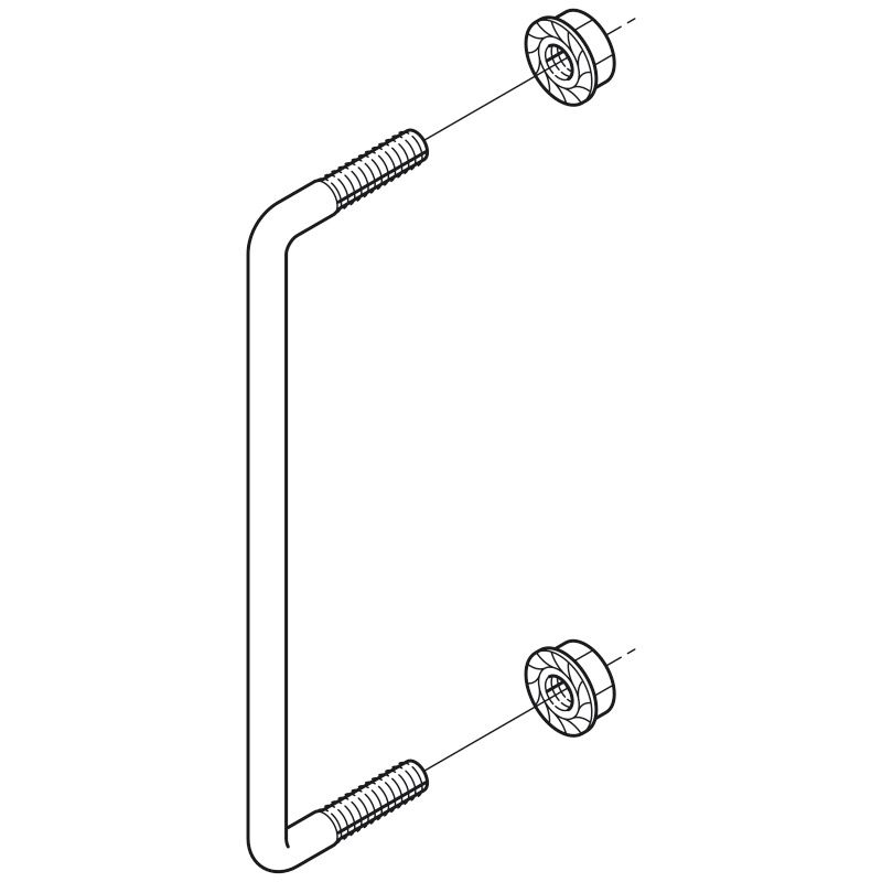 15RM2UB-M8 マルチ型接続金具(ボンディング省略タイプ)