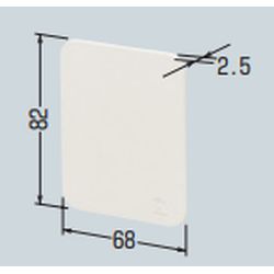 MSB-M2F�� �u�����N�J�o�[ ���[���p�X�C�b�`�{�b�N�X �z�e���p