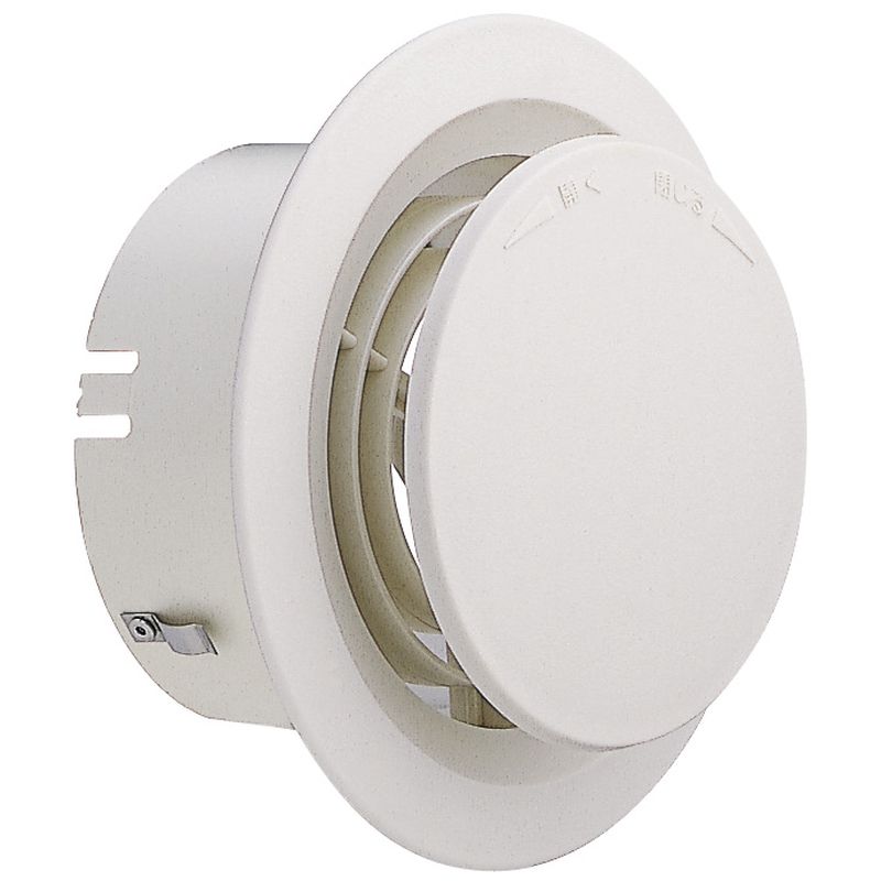 バルブを豊富に在庫｜UFO-AW 室内用製品 樹脂製 レジスター 丸型