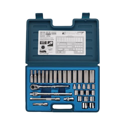 "12733 3/8""SQ 33PC MM \Pbg`Zbg"