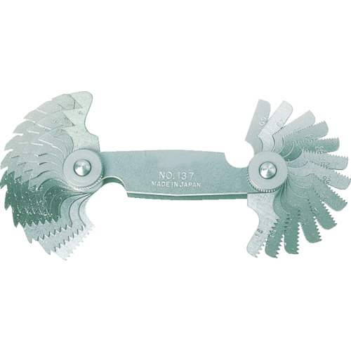 JIS �s�b�`�Q�[�W ����͈�0.25~6.0mm 60° 21���g