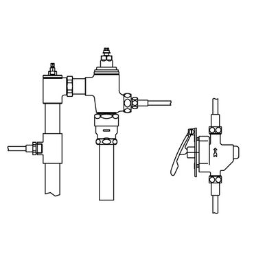 バルブを豊富に在庫｜LIXIL CFR-T680PK 隠ぺい形レバー式リモコン