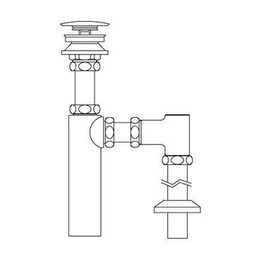 バルブを豊富に在庫｜LIXIL LF-731SAC ボトルトラップ(床排水タイプ 