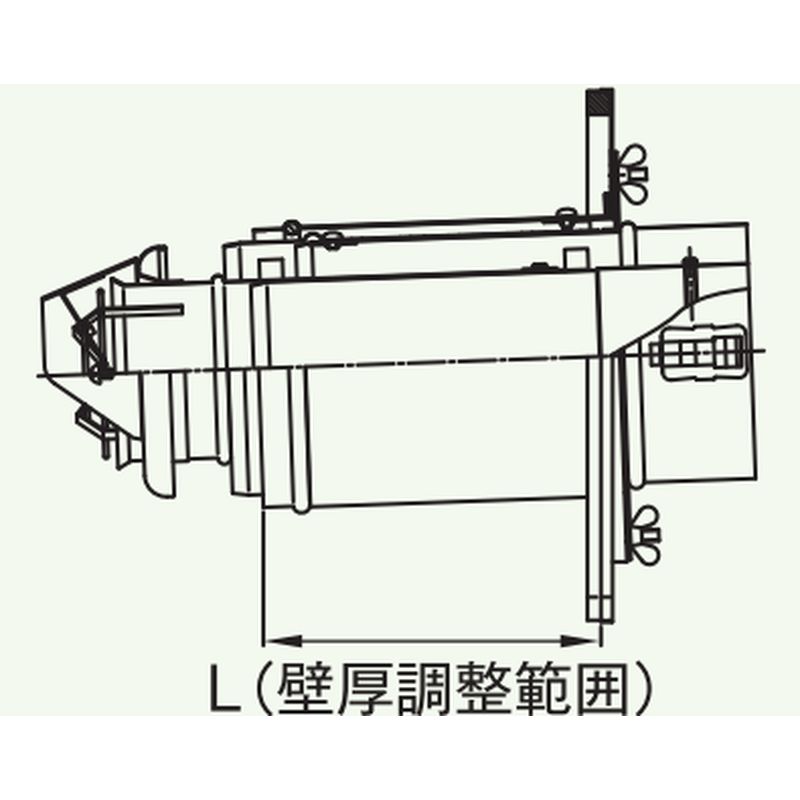 バルブを豊富に在庫｜TFW-110X75C- 00U ウォールトップ: ガス配管資機材｜イシグロ webstation