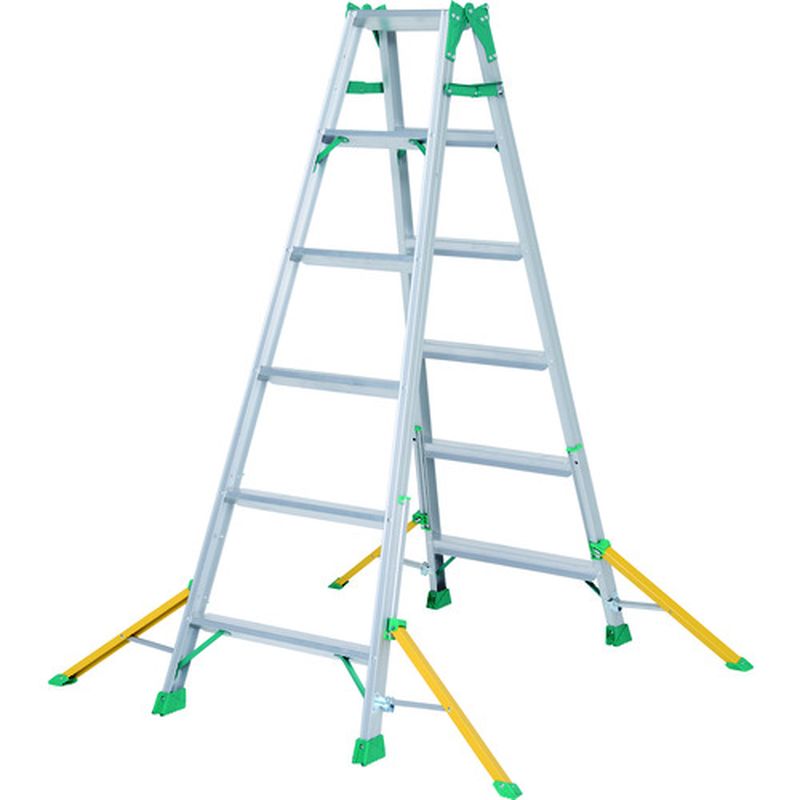 ピカコーポレーション 作業用品・安全用具 はしご兼用脚立 プロ PRO-210B 10⁄25はP3倍直送Pica(ピカ) はしご兼用脚立スーパージョブJOB型