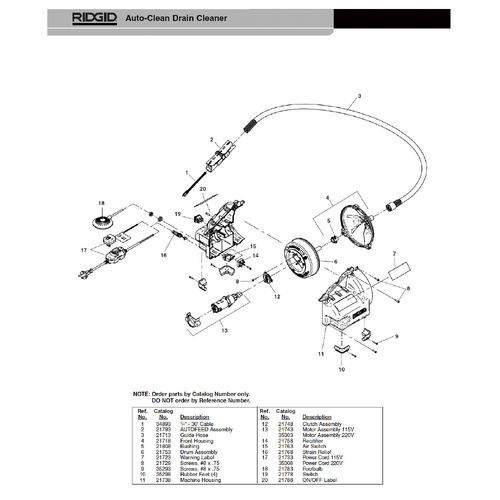 RIDGID 21773 C R[h F/I[gXs