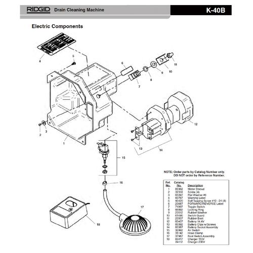 RIDGID 23512 o[ EIbV[ F/K-40