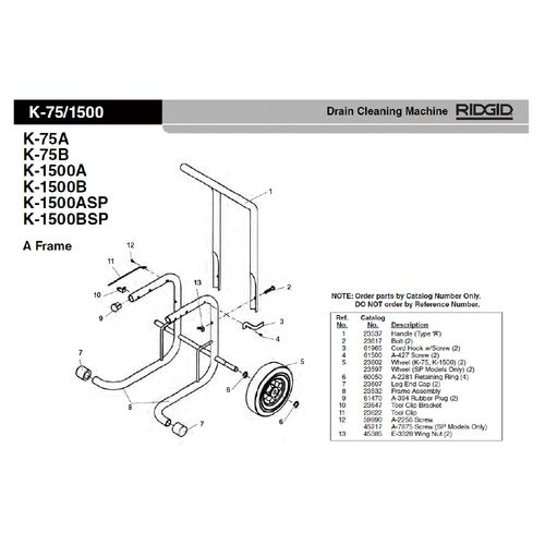 RIDGID 23532 t[AbZ A ^Cv F/K-75