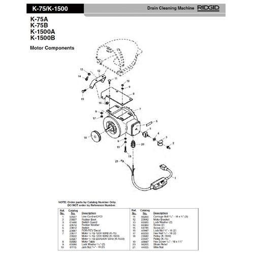 RIDGID 23687 fBJ[ F/K-150-B