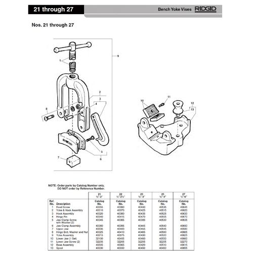 RIDGID 32100 gjI W[ F/S-2