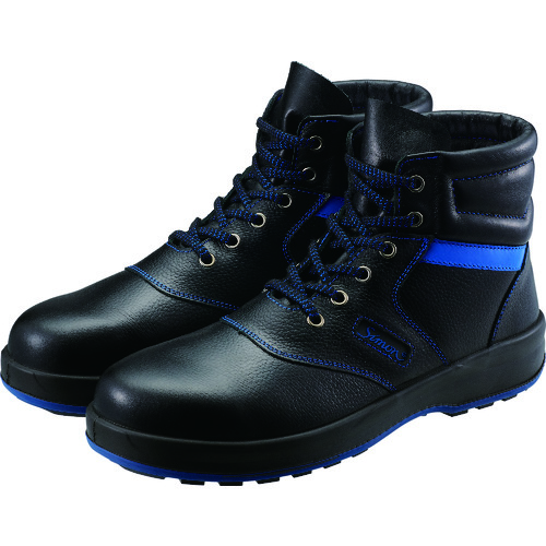 バルブを豊富に在庫｜シモン SL22BL 安全靴 編上靴 SL22-BL 黒/ブルー: 関連資材｜イシグロ webstation